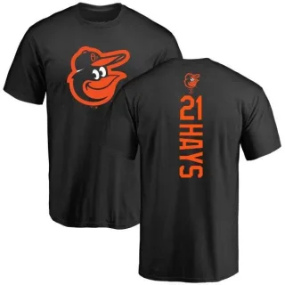 Austin Hays Baltimore Orioles Women's Black Roster Name & Number T-Shirt 