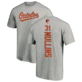 Cedric Mullins Baltimore Orioles Women's Navy Name and Number Banner Wave  V-Neck T-Shirt 