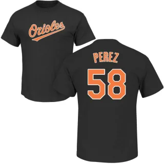 Dave Mcnally Baltimore Orioles Women's Black Roster Name & Number T-Shirt 