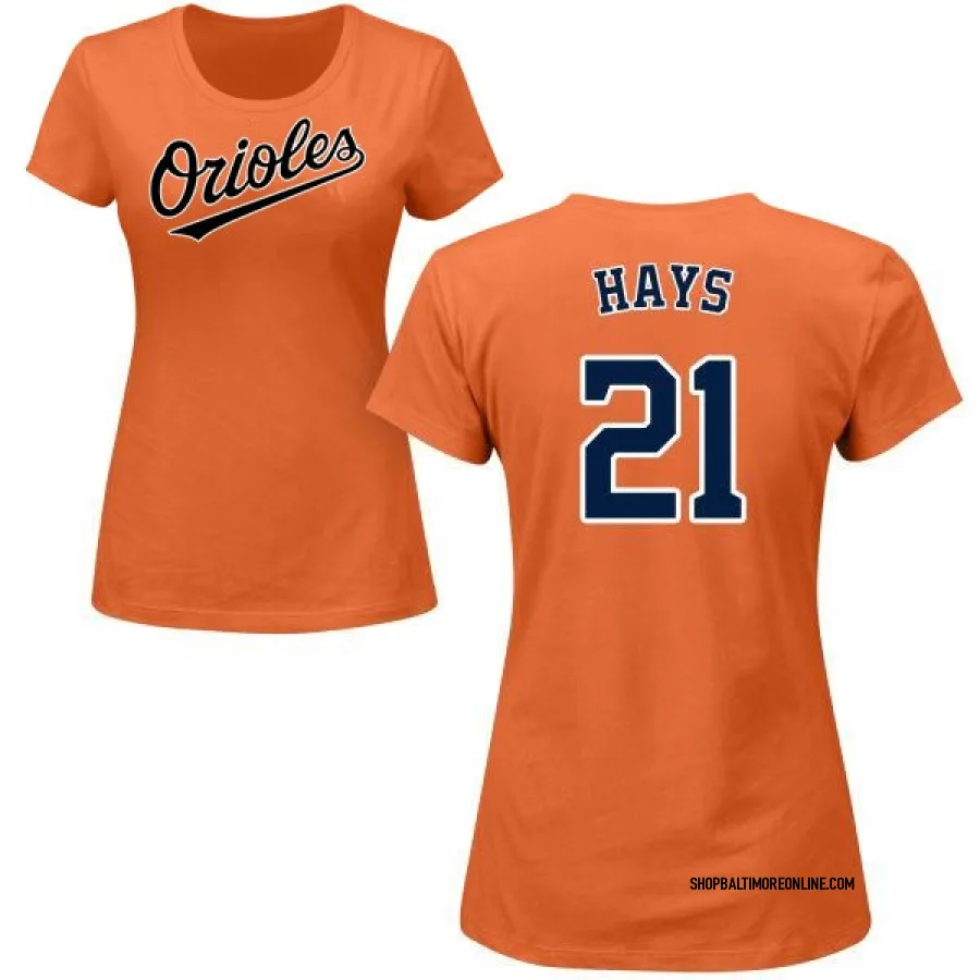 Austin Hays Baltimore Orioles Youth Backer T-Shirt - Ash