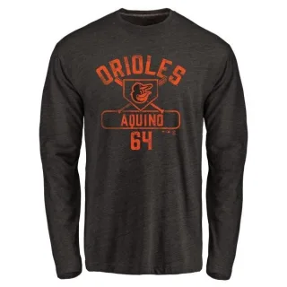 Jayson Aquino Baltimore Orioles Men's Backer T-Shirt - Ash