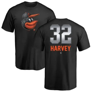 Matt Harvey Baltimore Orioles Women's Backer Slim Fit T-Shirt - Ash